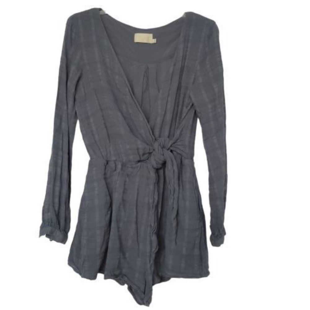 TJD Women's Wrap Romper